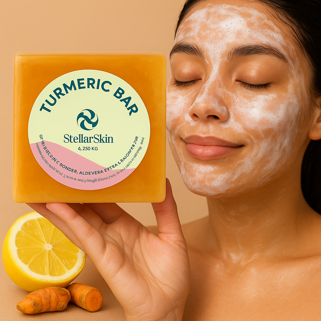 Turmeric-Powered Skin Glowing & Dark Spot Eraser Soap (3 Bar)